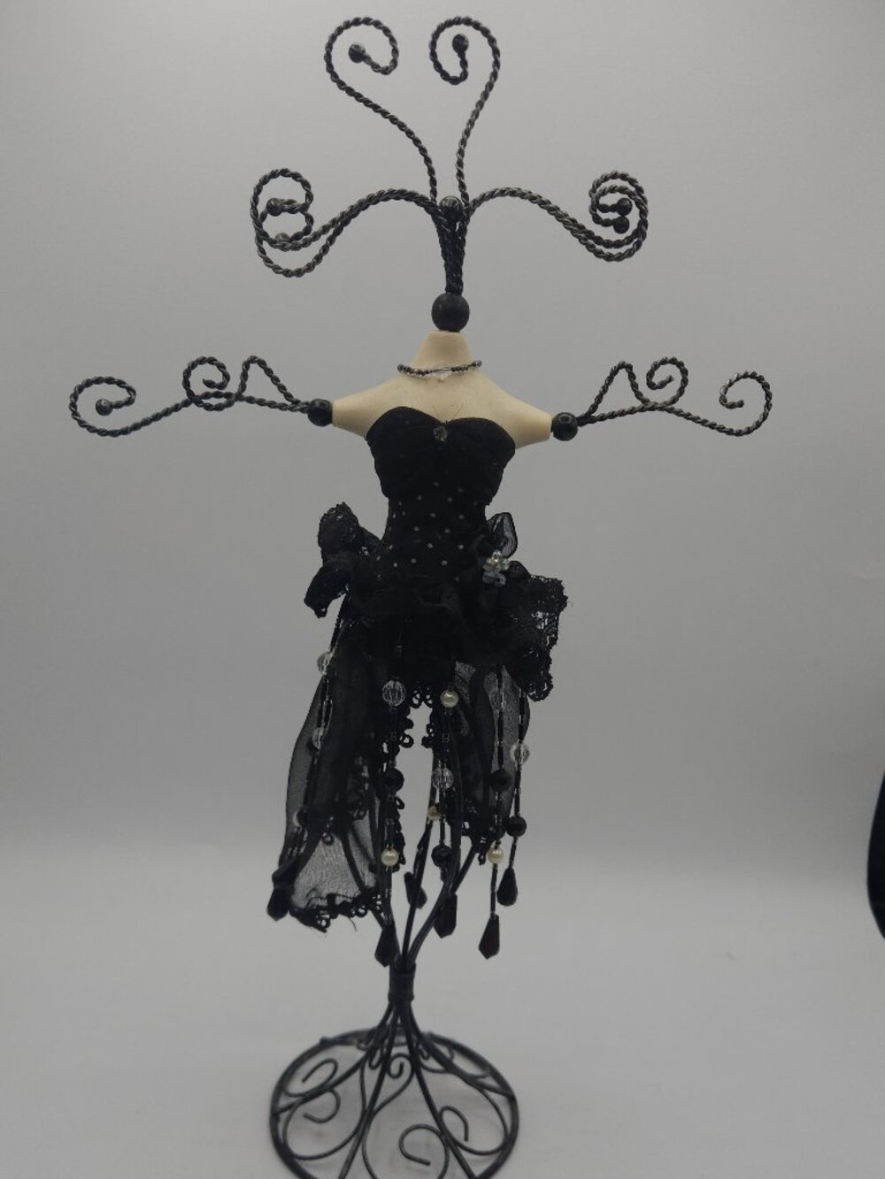 Jewelry Organizer Display Necklace Stand with Position able Arms